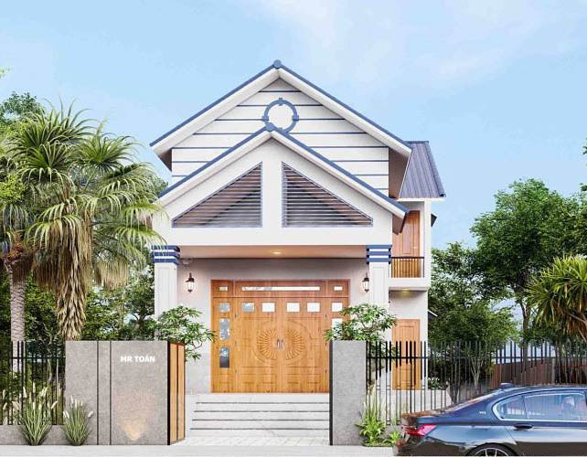 Thiết kế nhà cấp 4 ngang 6m dài 20m