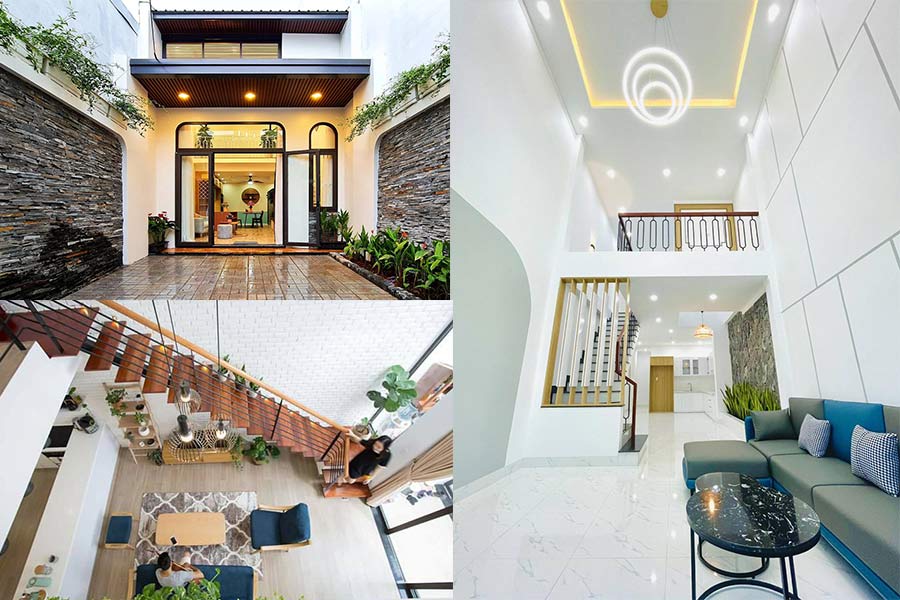 nhà cấp 4 gác lửng