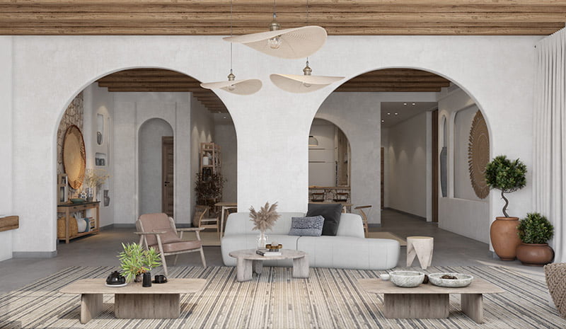 nội thất địa trung hải