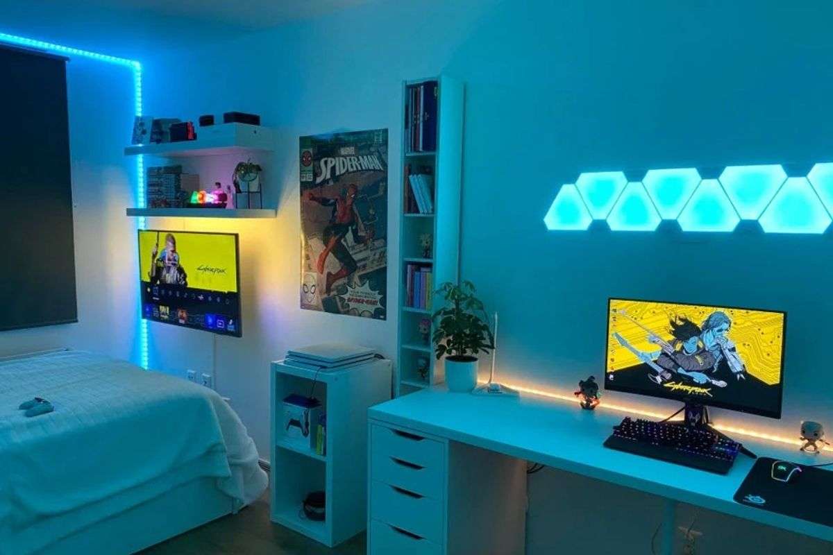 Thiết kế phòng ngủ gaming