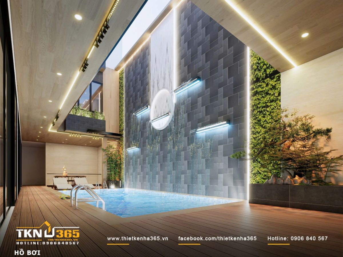 Thiết kế nội thất biệt thự phố 2 tầng H’S House tại Thanh Hóa